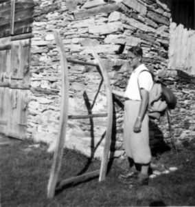 Schleifschlitten für Heubürden, Peil, 1946