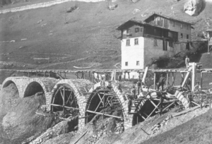 Brückenbau im Val Sumvitg