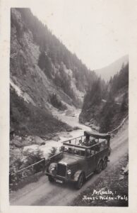 Das Postauto Ilanz-Peiden-Vals 1938